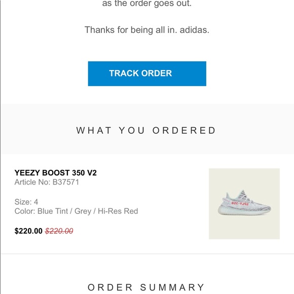 Yeezy Tint blues size 4 *sold - Picture 7 of 8